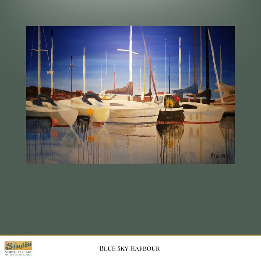 Blue Sky Harbour - Limited Edition Print