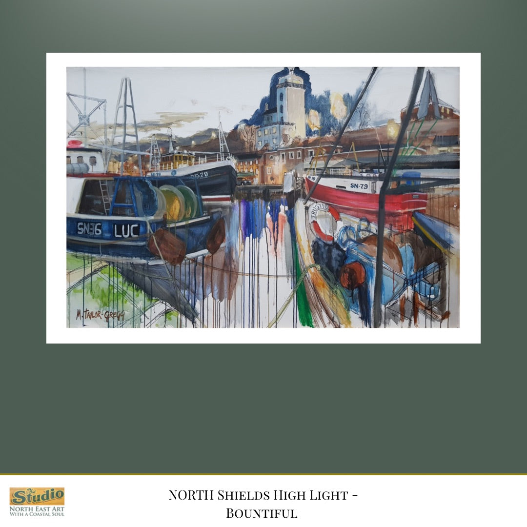 North Shields High Light - Bountiful - Limited Edition Print