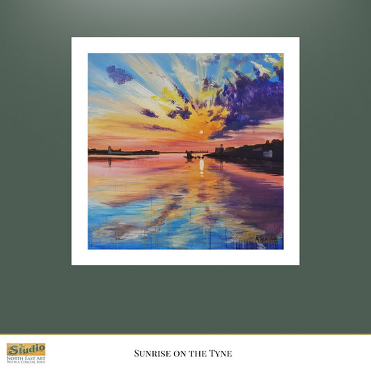 Sunrise on the Tyne - Limited Edition Print