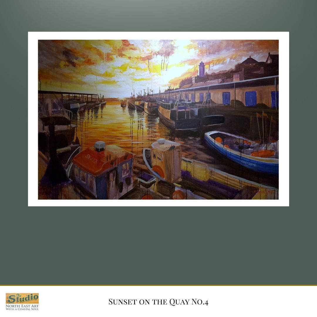 Sunset on the Quay No.4 - Limited Edition Print