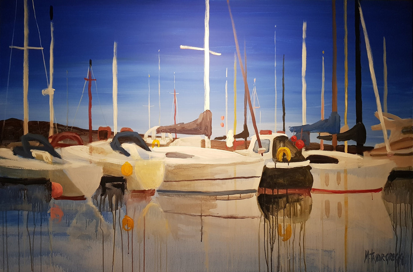 Blue Sky Harbour - Limited Edition Print