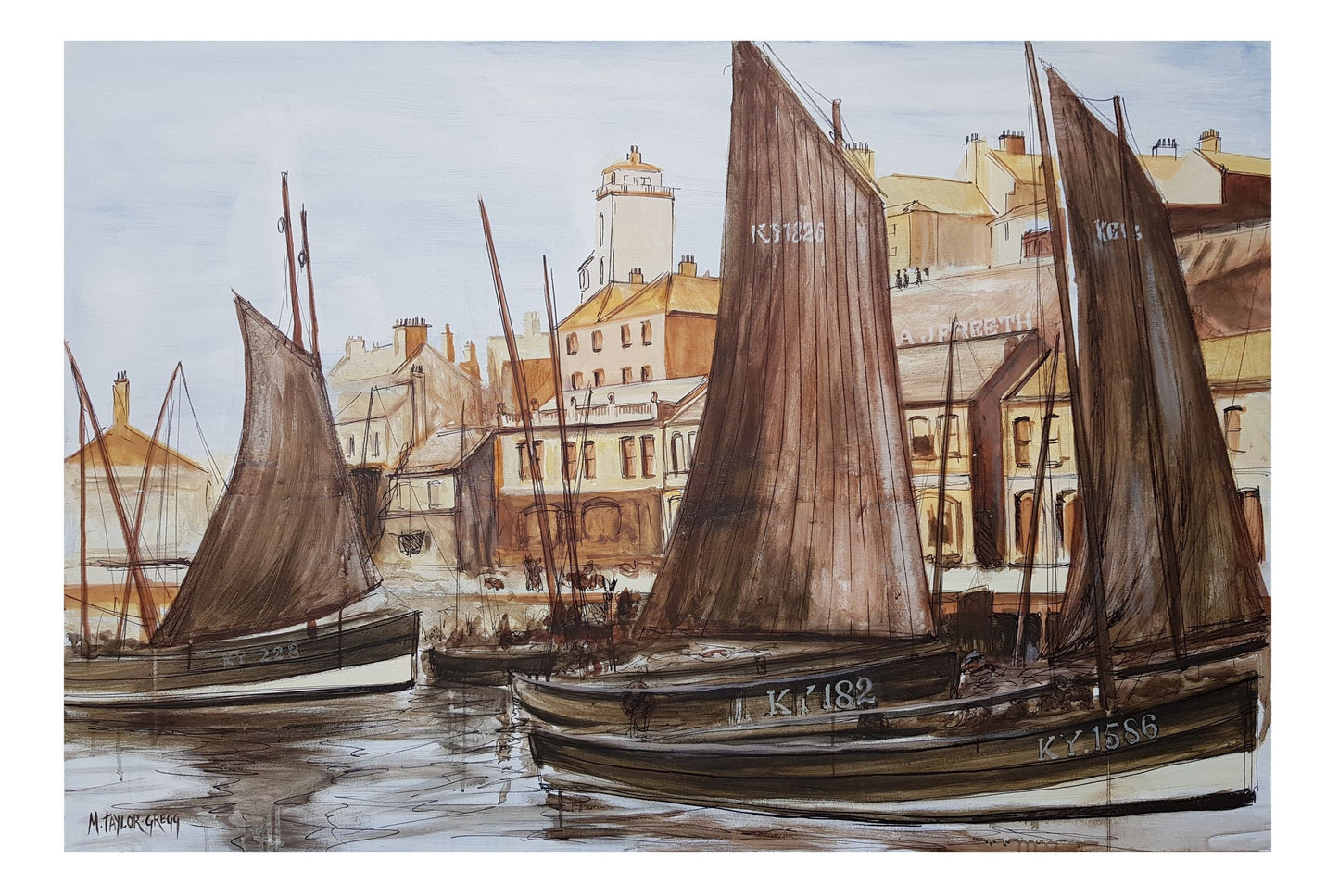 Herring Boats - Limited Edition Print